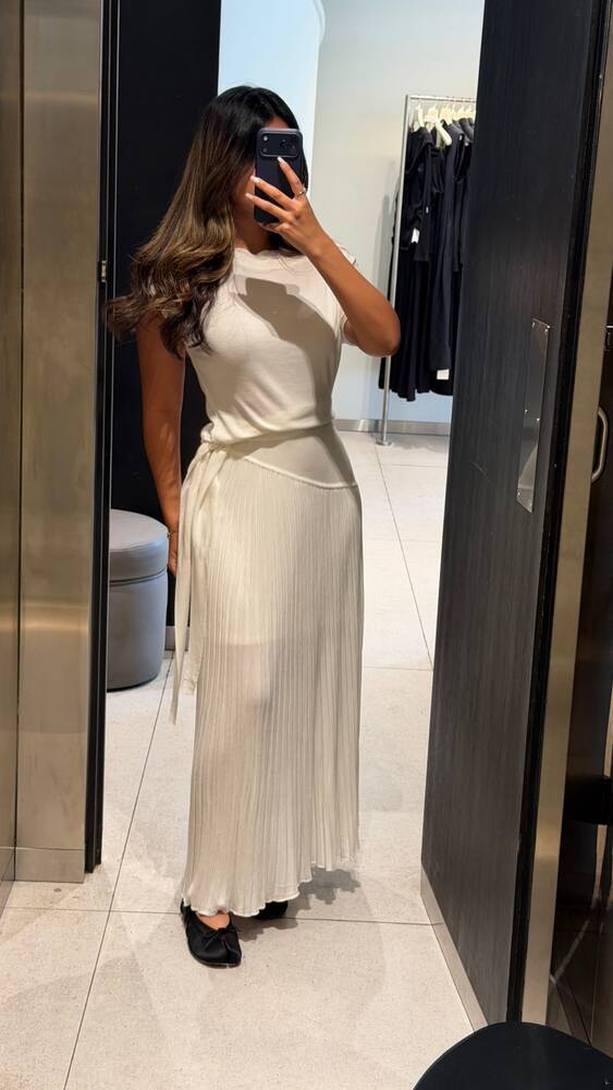 Delicate Tie Waist Set