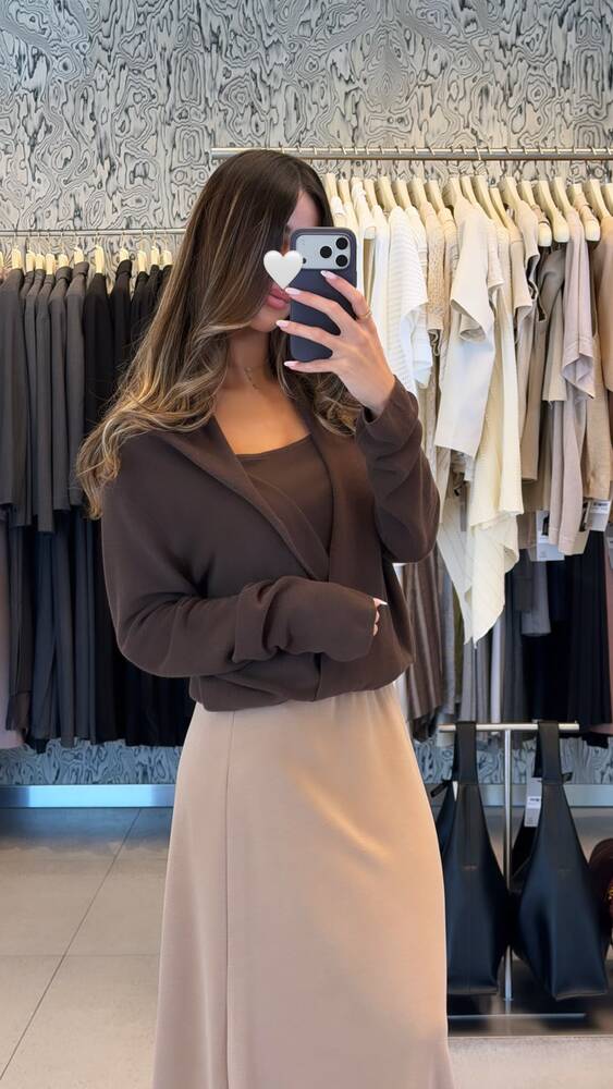 Drawstring Waist Skirt