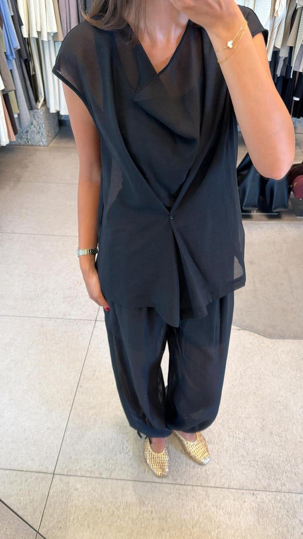 Sheer Mesh Top + Pants