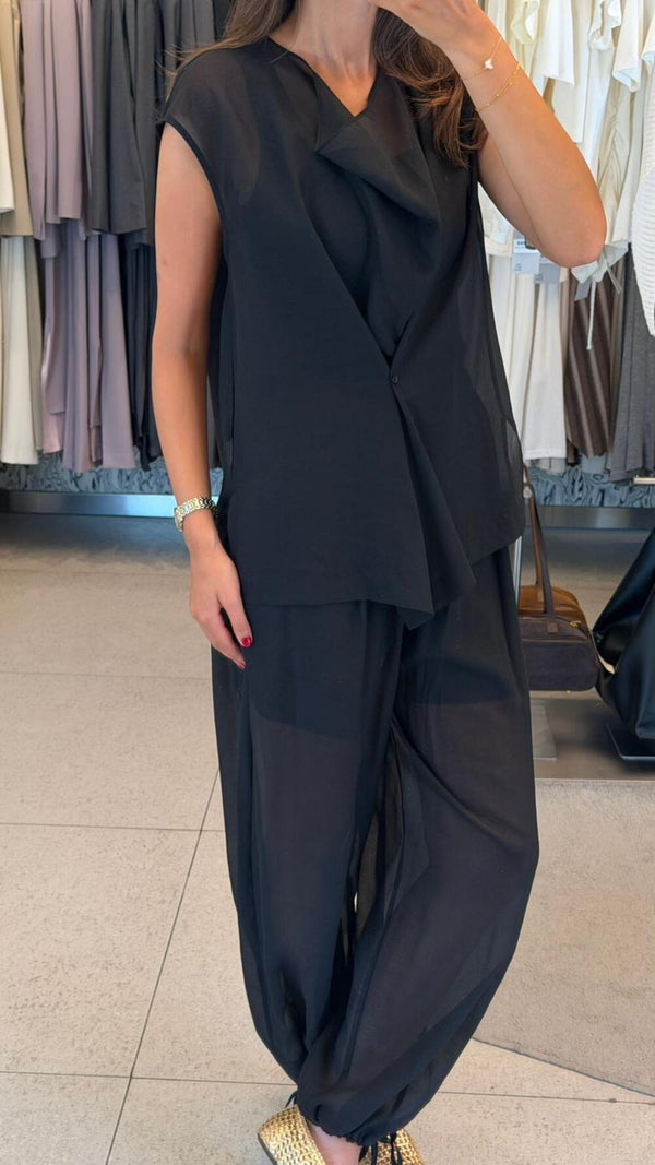 Sheer Mesh Top + Pants