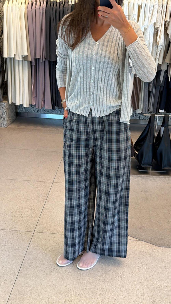Checkered Pants
