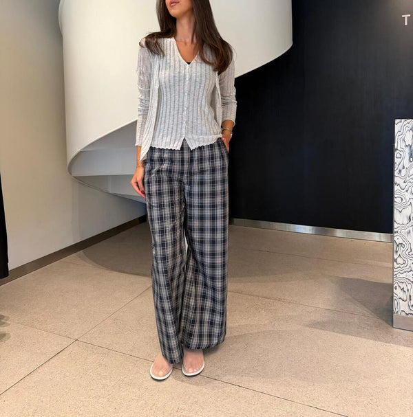 Checkered Pants