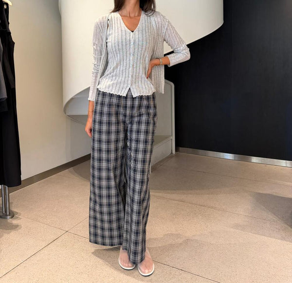 Checkered Pants