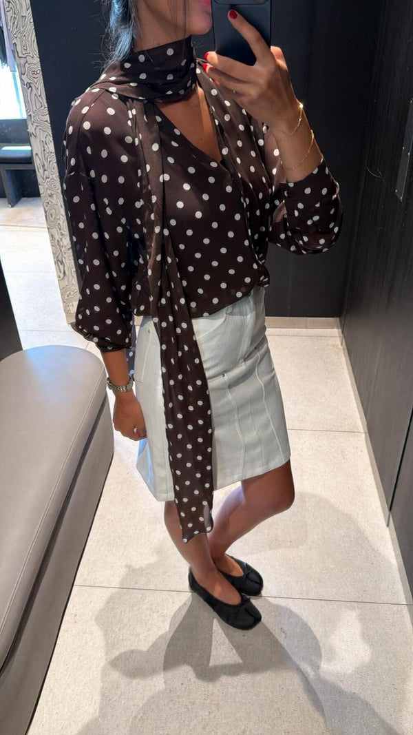 Polka Dot Blouse