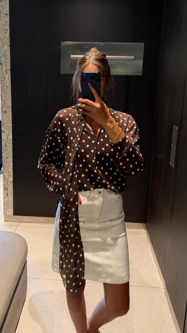 Polka Dot Blouse