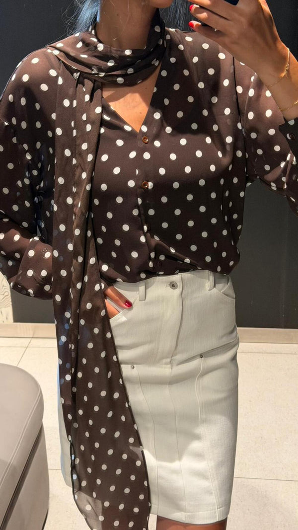 Polka Dot Blouse