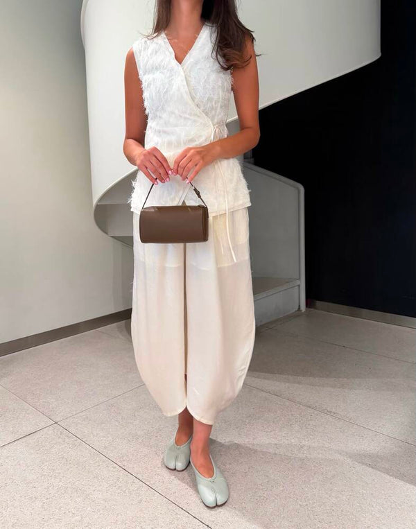 Fringe Wrap Top