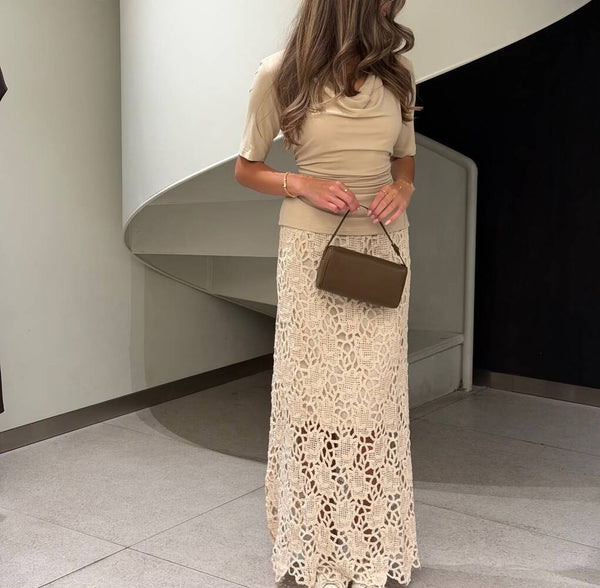 Crochet Maxi Skirt
