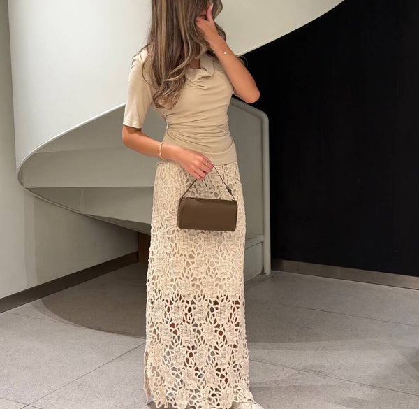 Crochet Maxi Skirt