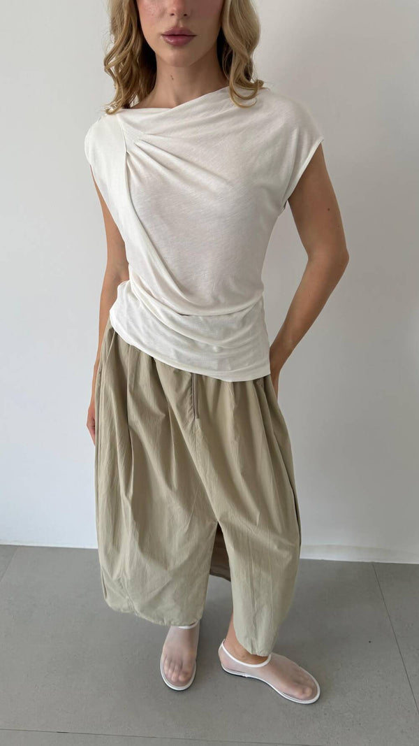 Soft Draped T-Shirt
