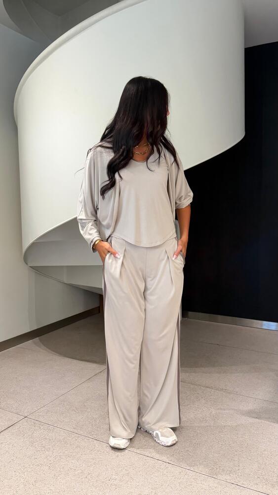 3 Piece Cardigan + Pants Set