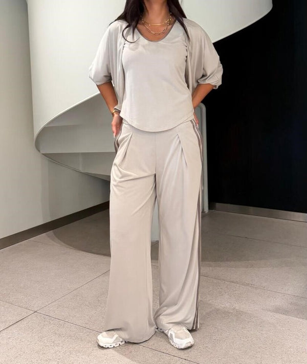 3 Piece Cardigan + Pants Set
