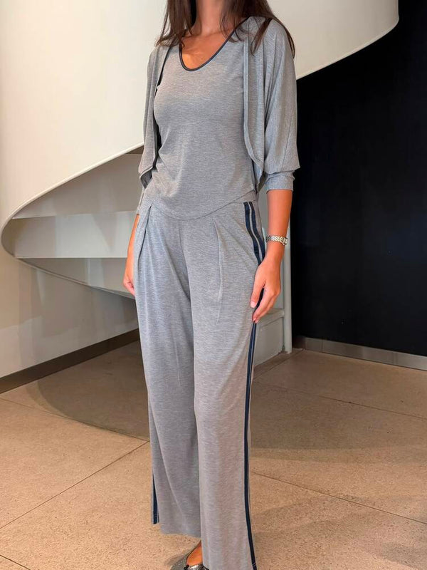 3 Piece Cardigan + Pants Set