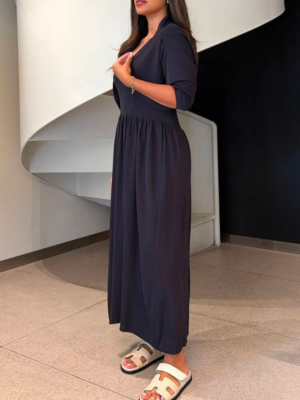 2 Piece Fitted Midi Dress