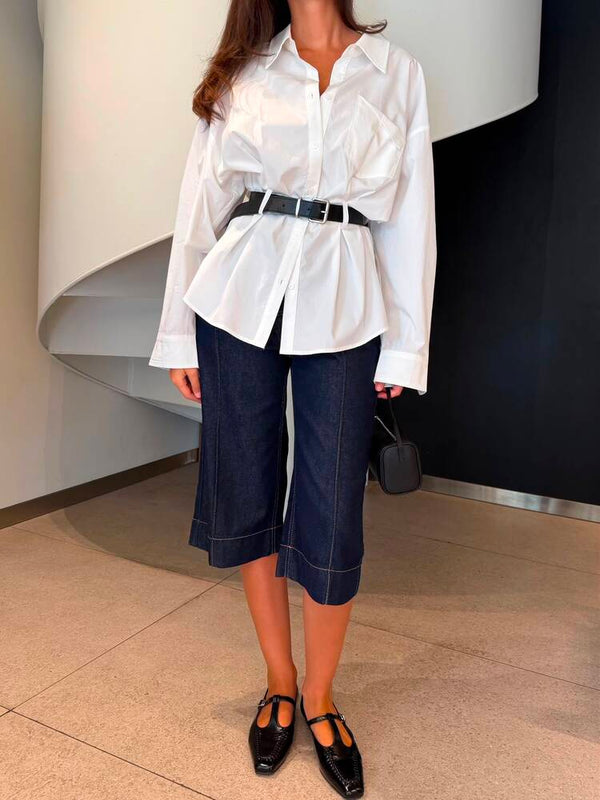 Belted Shirt