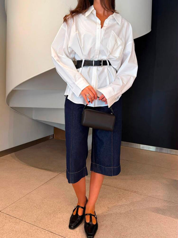 Belted Shirt