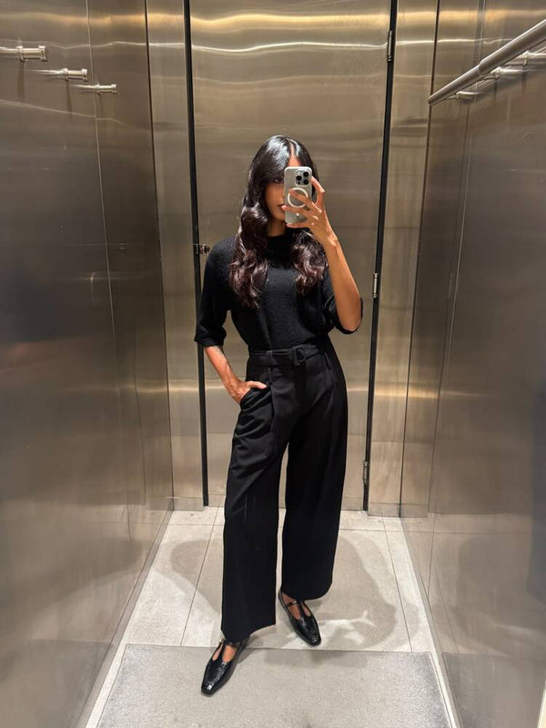 Knitted Shirt + Pants Set