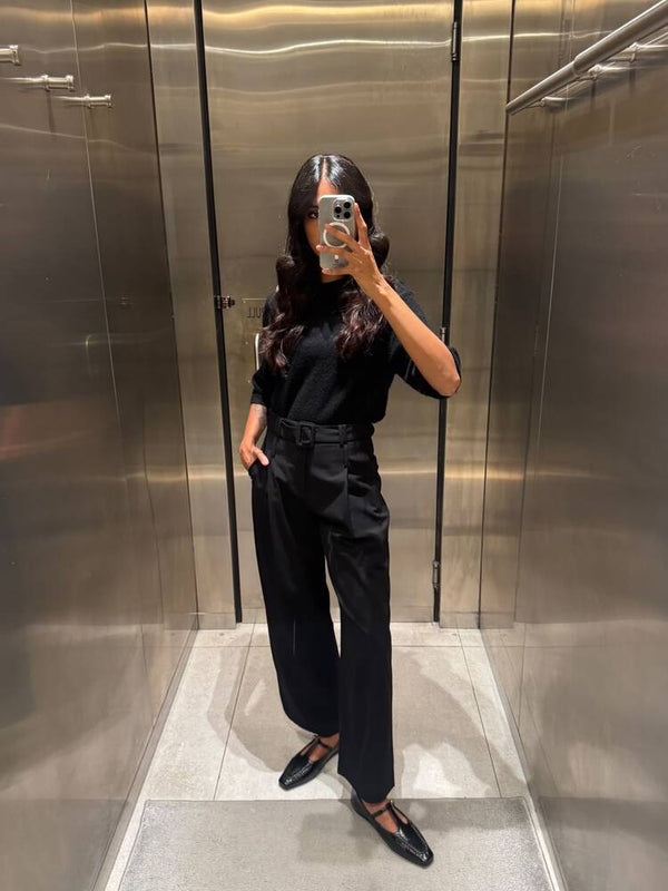 Knitted Shirt + Pants Set
