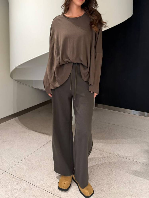 Long Sleeve Crewneck Top