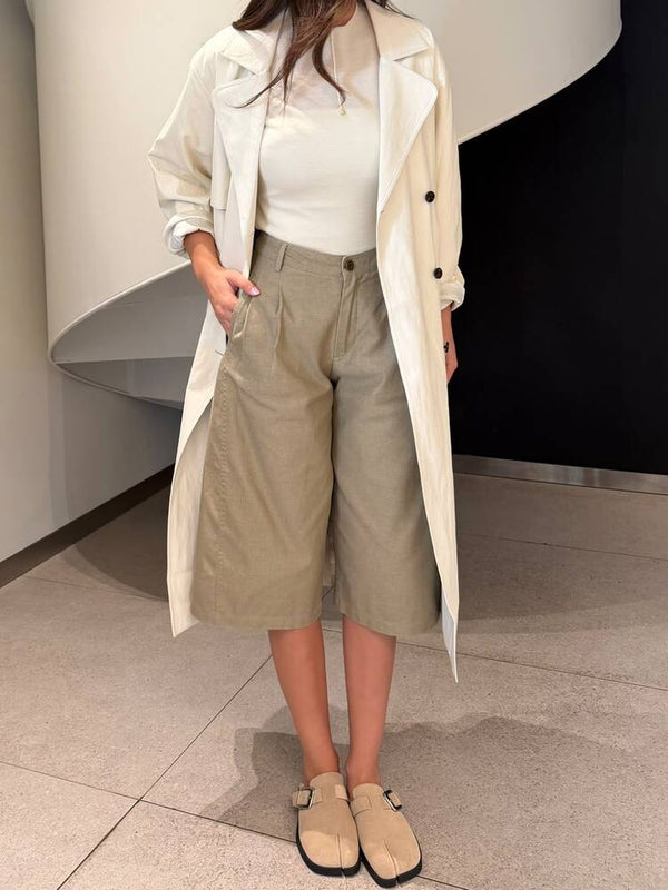 Double Breasted Trench Coat
