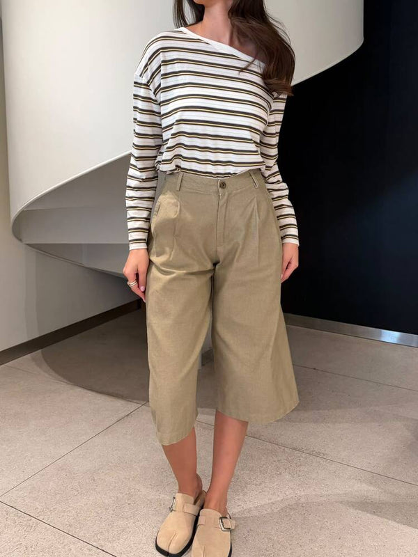 Washed Bermuda Shorts