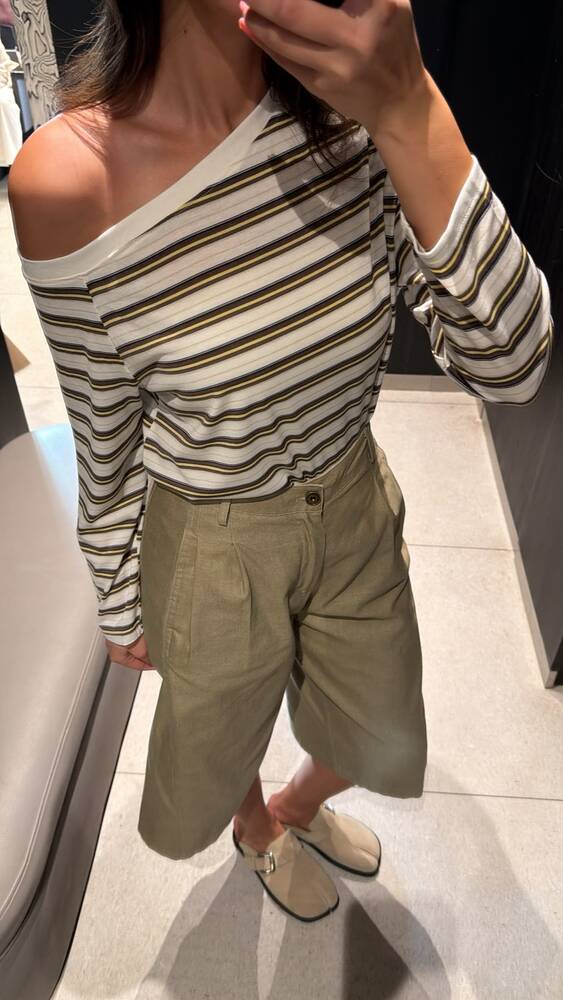 Multi Colored Striped Top