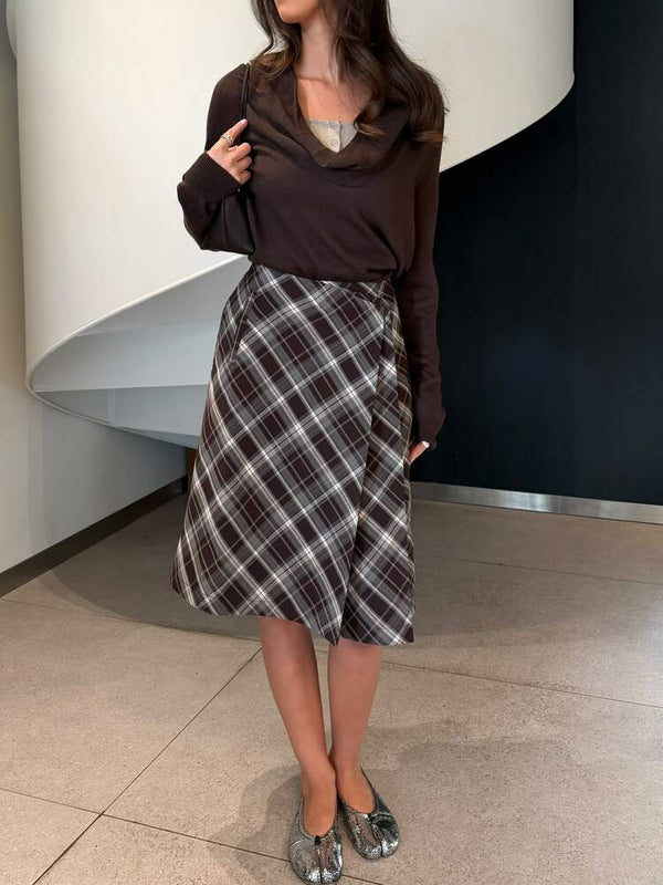 Plaid Mini Skirt