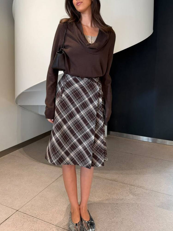 Plaid Mini Skirt