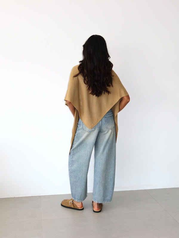Capelet Sleeveless Top