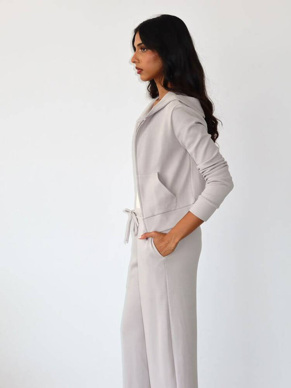 Smooth Hoodie Pants Set