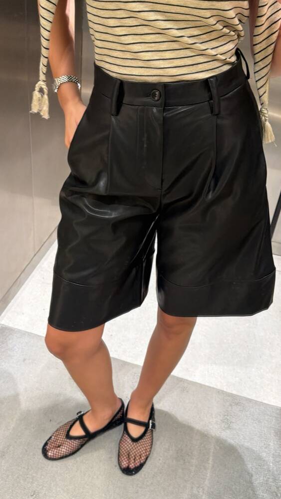 Leather Shorts