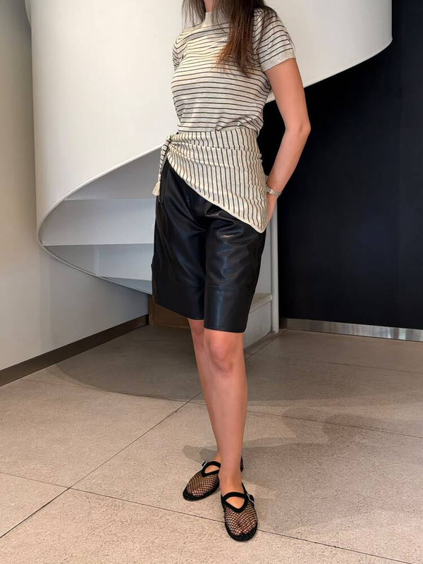 Tassel Ribbed Top
