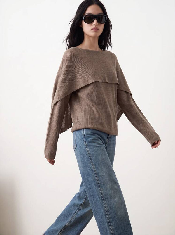Long Sleeve Batwing Sweater