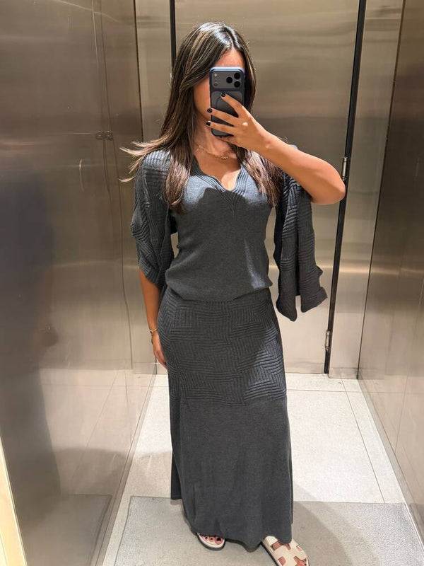 Wave Skirt Set