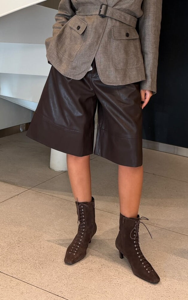 Leather Shorts