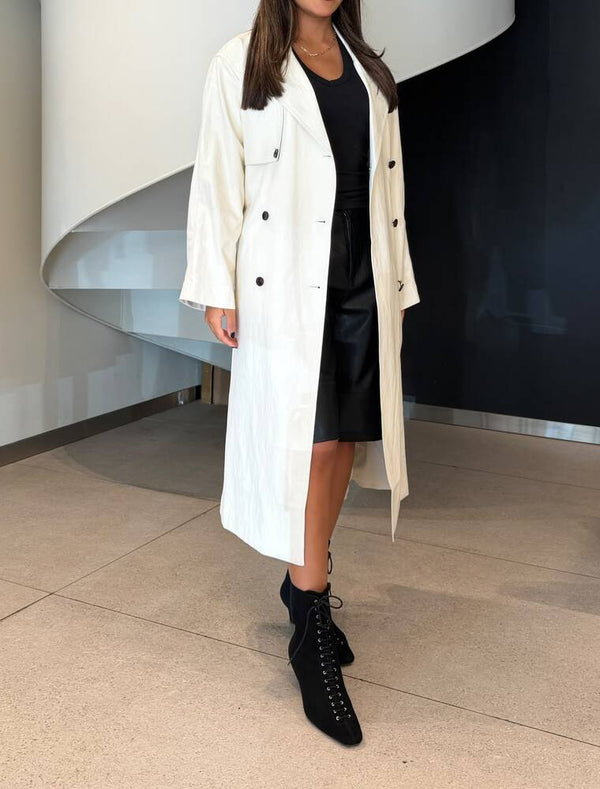 Double Breasted Trench Coat