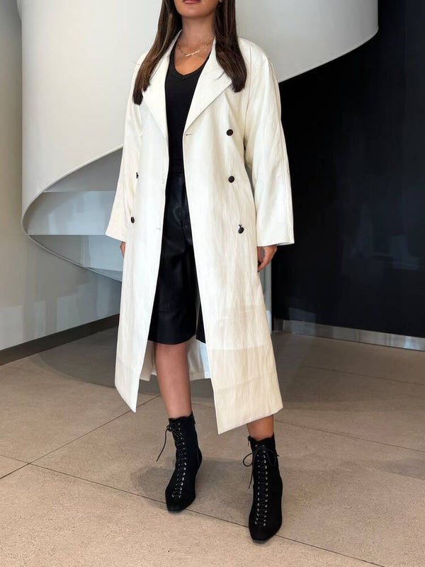 Double Breasted Trench Coat