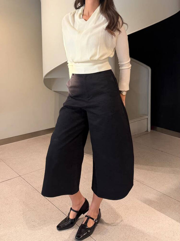 Cinched Long Sleeve Top