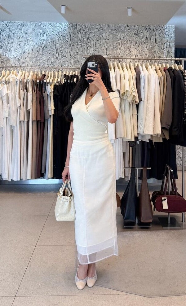 Silk Organza Skirt