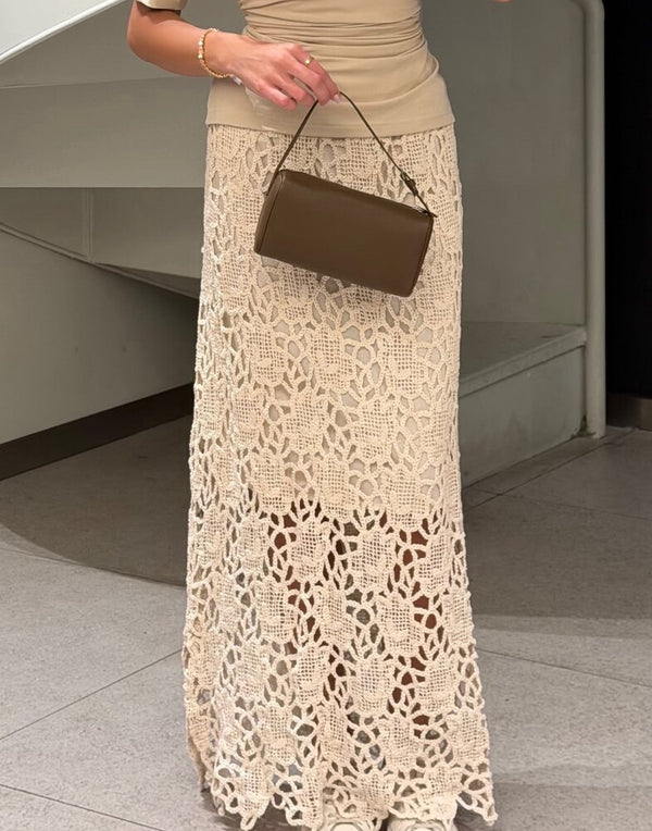 Crochet Maxi Skirt