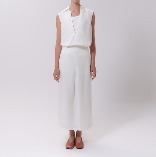Sleeveless Skipper Collar Set