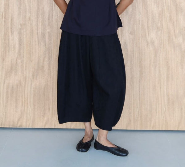 Pattern Pleated Pants
