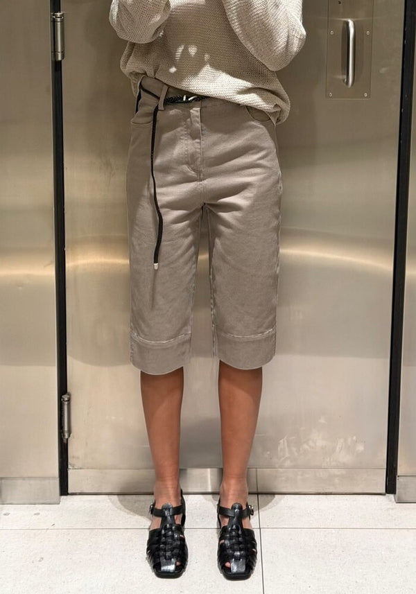 Denim Cotton Shorts