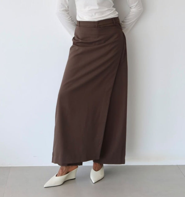 Buckle Wrap Trousers