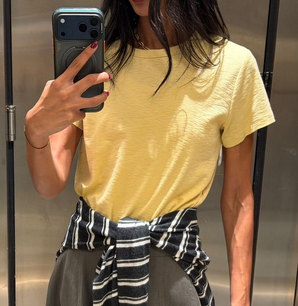 Slub Textured Top
